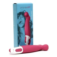 Потужний вібратор Satisfyer Vibes Petting Hippo з гнучким стовбуром, літій силікон, 12 режимів — Переглянути зображення 4
