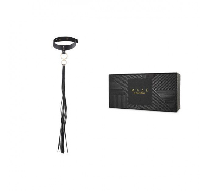 Чокер Bijoux Indiscrets MAZE — Tassel Chocker Black