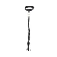 Чокер Bijoux Indiscrets MAZE — Tassel Chocker Black — Переглянути зображення 1