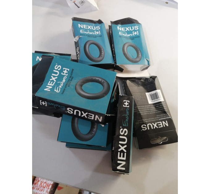 Эрекционное кольцо Nexus Enduro Plus, эластичное (повреждена упаковка!!!)