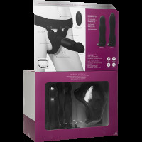 Набір для страпона з вібрацією Doc Johnson Body Extensions - BE Naughty - Black — Переглянути зображення 8