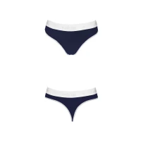 Спортивные трусики-стринги Passion PS007 PANTIES L, navy blue — Просмотреть изображение 5