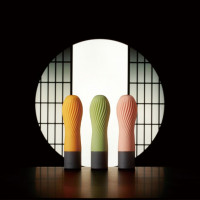 Вибратор IROHA ZEN Matcha с нежной ребристой поверхностью — Просмотреть изображение 8