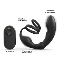 Масажер простати Dorcel P-Ring з ерекційним кільцем та пультом ДК — Переглянути зображення 1