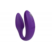 Смарт-вібратор для пар We-Vibe Sync 2 Purple, 10 віброрежимів, пульт ДК — Переглянути зображення 5