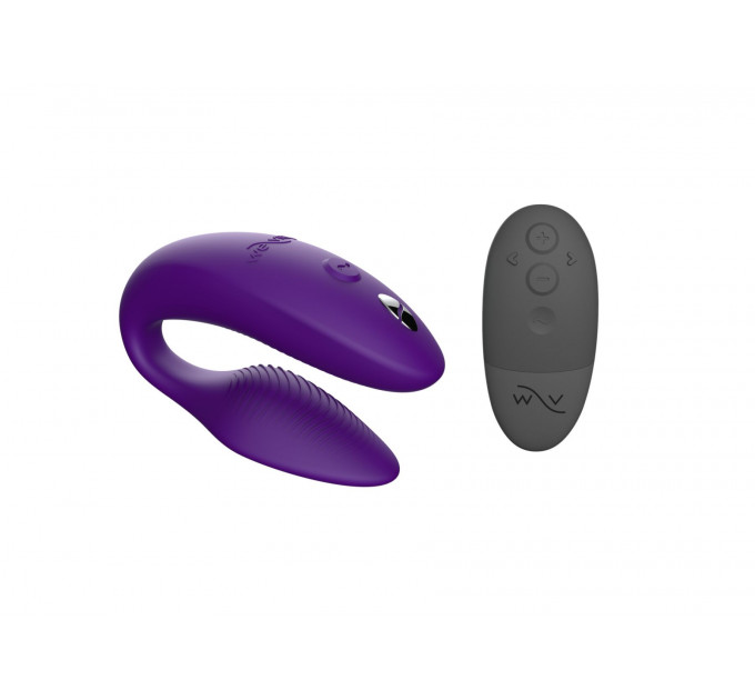 Смарт-вібратор для пар We-Vibe Sync 2 Purple, 10 віброрежимів, пульт ДК