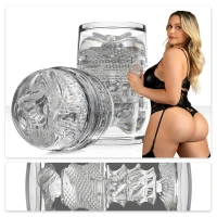 Мастурбатор Fleshlight Quickshot Mia Malkova, компактний, зі зліпка вульви та ануса — Переглянути зображення 1