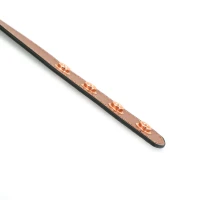 Нашийник із затискачами для сосків Liebe Seele Rose Gold Memory Collar with Nipple Clamps, шкіра — Переглянути зображення 16