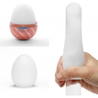 Набір мастурбаторів-яєць Tenga Egg Hard Boilded II Pack (6 яєць), щільний TPE, опукла текстура — Переглянути зображення 4