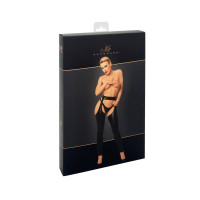 Леггинсы Noir Handmade F323 Rebel, XL, black, под латекс, с открытыми бедрами и ягодицами — Просмотреть изображение 9