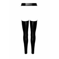 Легінси Noir Handmade F323 Rebel, XL, black, під латекс, з відкритими стегнами та сідницями — Переглянути зображення 14