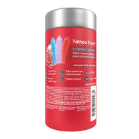 Презервативы ONE Tattoo Touch, 12 шт, рельеф в виде тату, 3 разновидности, подарочная упаковка-тубус