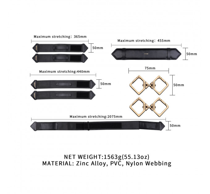 Фіксатори для ніг LOCKINK Leg Spreader Strap