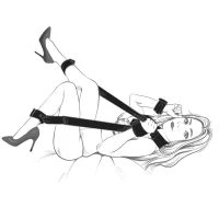 Фіксатори для рук та ніг LOCKINK Leg Spreader Strap — Переглянути зображення 7