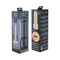 Мастурбатор-ротик Kiiroo Feel Mouth зі всмоктувальною інтерактивною насадкою PowerBlow Combo Set — Переглянути зображення 5