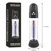 Автоматична гідропомпа 2в1 (вода/повітря) Water Bath з LED-дисплеєм, 2 режими — Просмотреть изображение 14