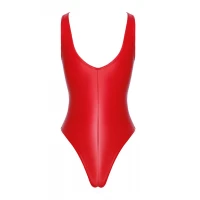 Боді Noir Handmade F352 Red powerwetlook body - XXL — Переглянути зображення 7