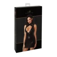 Сукня Noir Handmade F343 Powerwetlook and lace mini skirt - L — Переглянути зображення 7
