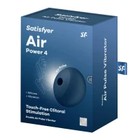 Вакуумний стимулятор з вібрацією Satisfyer Air Power 4, потужний та тихий — Переглянути зображення 6