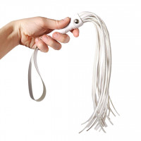 Плеть Flogger Art of Sex, Белая