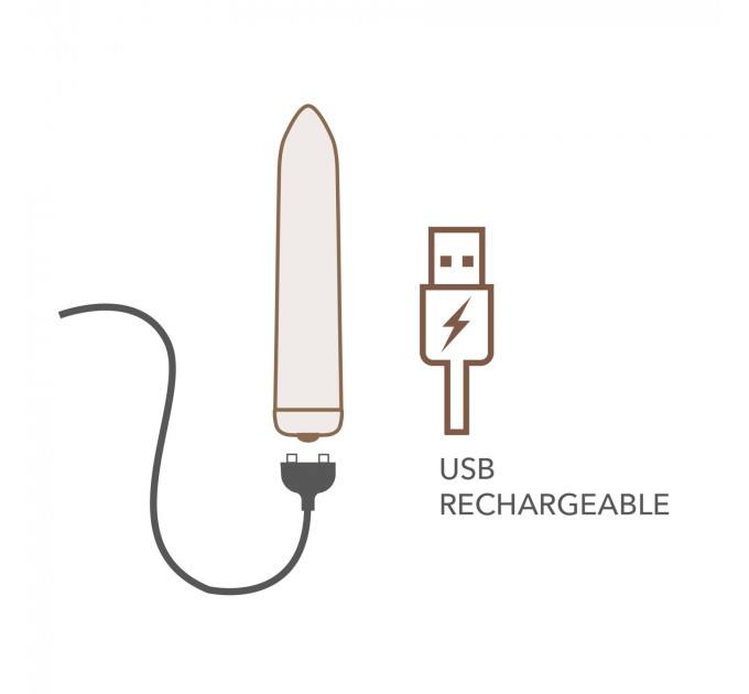 Вибропуля Rocks Off Bullet Golden Rose 16 Settings