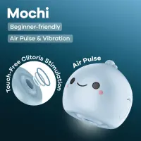 Вакуумний кліторальний стимулятор Satisfyer Mochi Frost Blue — Переглянути зображення 10