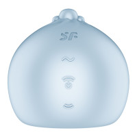 Вакуумный клиторальный стимулятор Satisfyer Mochi Frost Blue — Просмотреть изображение 3