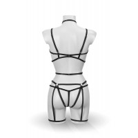 Комплект Bijoux Pour Toi - Sidonie, портупея, гартери та трусики — Переглянути зображення 3