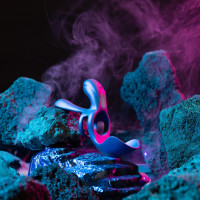 Эрекционное кольцо 3в1 Hueman - Zenith, стимуляция яичек, точки G и клитора, пульт ДУ — Просмотреть изображение 6