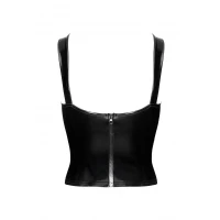 Корсет Noir Handmade F379 Dominae Frontbind PVC Corset Top XL — Переглянути зображення 7