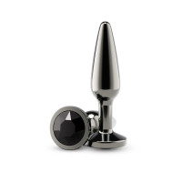 Анальная пробка NS Novelties Rear Assets - Tapered - Medium - Gunmetal - Black