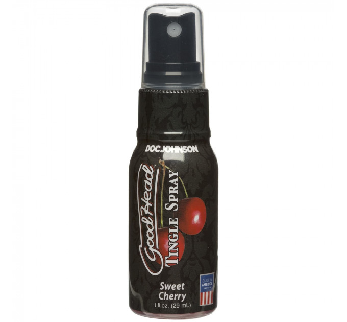 Спрей для минета Doc Johnson GoodHead Tingle Spray – Sweet Cherry (29 мл) (повреждена упаковка!!!)
