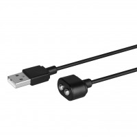 Зарядка (запасний кабель) для іграшок Satisfyer USB charging cable Black (відкрите паковання!!!) — Переглянути зображення 5