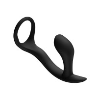 Анальна пробка з ерекційним кільцем Fun Factory BOOTIE RING Black (м'яте паковання!!!) — Переглянути зображення 3