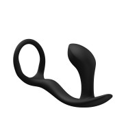 Анальна пробка з ерекційним кільцем Fun Factory BOOTIE RING Black (м'яте паковання!!!) — Переглянути зображення 1