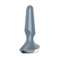 Анальна смарт-вібропробка Satisfyer Plug-ilicious 2 Ice Blue — Переглянути зображення 3
