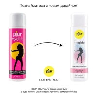 Збуджувальний лубикант на водній основі pjur myglide 100 мл, із женьшенем, тепло+поколювання — Переглянути зображення 3