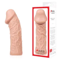 Насадка на член Kokos Extreme Sleeve ES.05 розмір M, потовщувальна, стимулюючий рельєф — Переглянути зображення 3