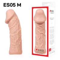 Насадка на член Kokos Extreme Sleeve ES.05 розмір M, потовщувальна, стимулюючий рельєф — Переглянути зображення 5
