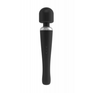 Потужний вібромасажер Dorcel Megawand Black перезаряджуваний, 160 режимів