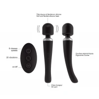 Потужний вібромасажер Dorcel Megawand Black перезаряджуваний, 160 режимів — Просмотреть изображение 4