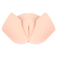 Мастурбатор-полуторс Kokos Samanda 2WayPlus с вибрацией и массажем, два входа: вагина и попка