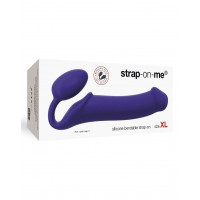 Безремневой страпон Strap-On-Me Violet XL, полностью регулируемый, диаметр 4,5см Безремневой страпон Strap-On-Me Violet XL, полностью регулируемый, диаметр 4,5см