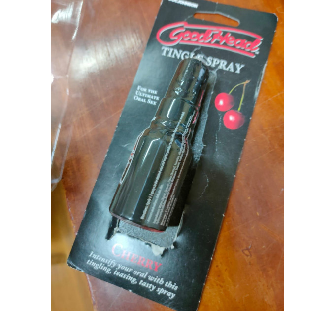Спрей для минета Doc Johnson GoodHead Tingle Spray – Sweet Cherry (29 мл) (повреждена упаковка!!!)