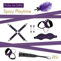 Подарунковий набір для BDSM RIANNE S — Kinky Me Softly Purple: 8 предметів для задоволення — Переглянути зображення 2