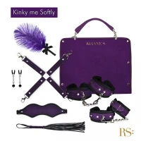 Подарунковий набір для BDSM RIANNE S — Kinky Me Softly Purple: 8 предметів для задоволення — Переглянути зображення 1