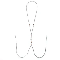 Прикраса для сосків Art of Sex - Nipple Clamps Arrow, колір гранатовий — Переглянути зображення 2