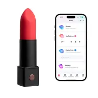 Вібратор-помада Lovense Exomoon, працює через застосунок — Переглянути зображення 1