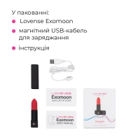 Вібратор-помада Lovense Exomoon, працює через застосунок — Переглянути зображення 9