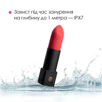 Вібратор-помада Lovense Exomoon, працює через застосунок — Переглянути зображення 8